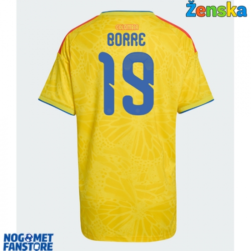 Kolumbija Rafael Santos Borre #19 Domaci Dres za Ženska SP 2026 Kratak Rukav